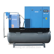 CE certificate 7.5KW compact screw air compressor china supplier